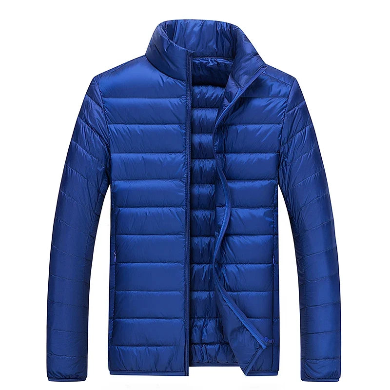 Men All-Season Warm Down Jacket Coats Mens Waterproof Windproof Down Jackets Spring Autumn Winter Casual 90% Down Jackets Male