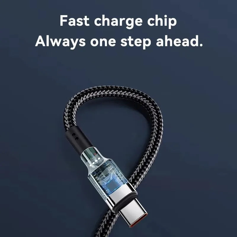 120W Fast Charge Cable PD Quick Charging High Quality USB C TO USB Type C Cable For iPhone Xiaomi 17 Plus Pro Max Samsung S24