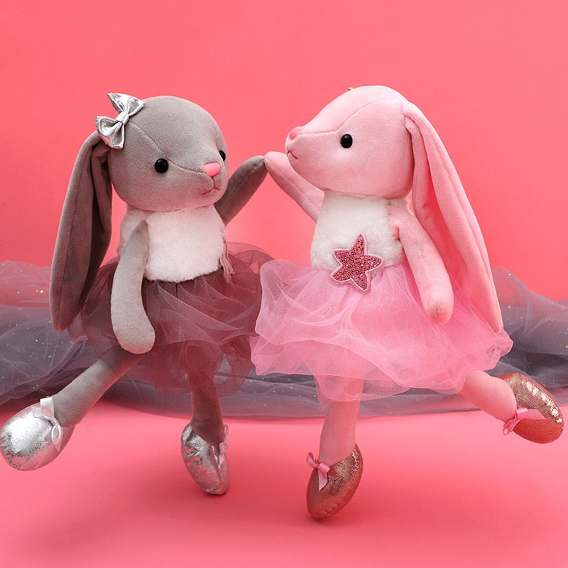 Peluche de conejita bailarina
