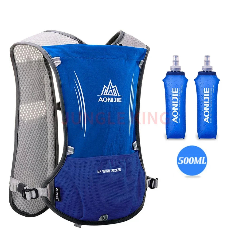 Running & Hiking Hydration Vest 5L Capacity 2L Bladder Included