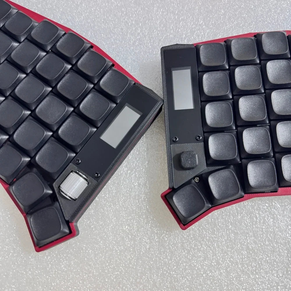 Sofle Low Profile Wireless Split Keyboard Hot Swap Kit Compatible Choc V1 1350/ V2 1353 Switch ZMK Bluetooth Separate Keyboard