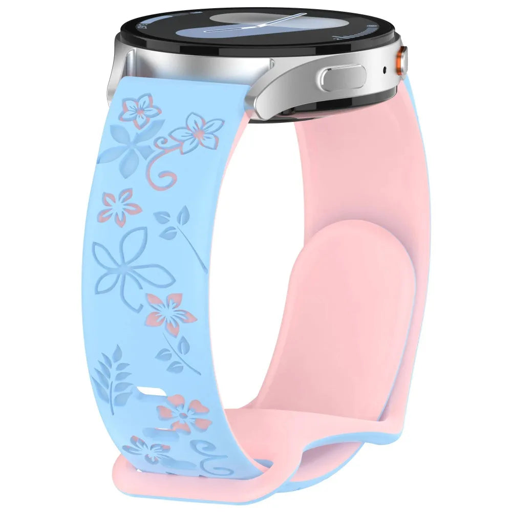 COROS PACE & APEX Floral Engraved Silicone Band