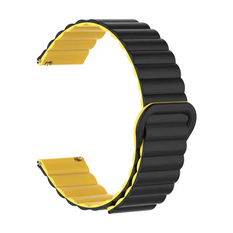 Amazfit Balance, GTR, GTS & Bip Ribbed Magnetic Silicone Loop Band