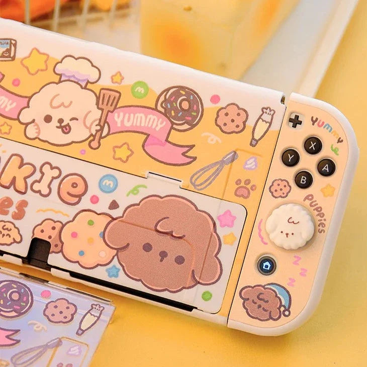 Funda para Nintendo Switch de perritos de galleta