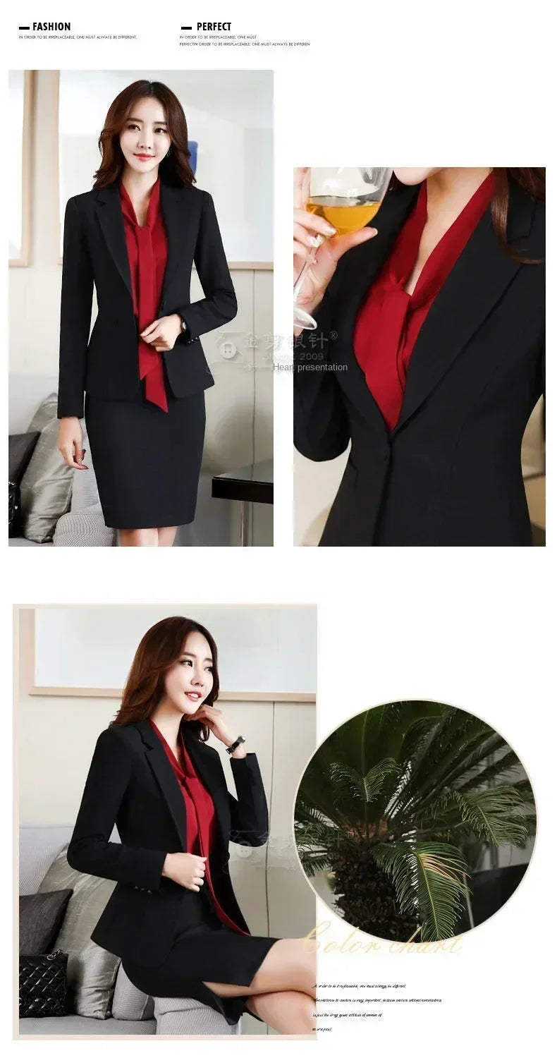 Chaqueta tipo blazer ajustada y entallada para mujer coreana, para primavera y otoño, estilo informal de oficina, traje de negocios para mujer, estilo moderno.