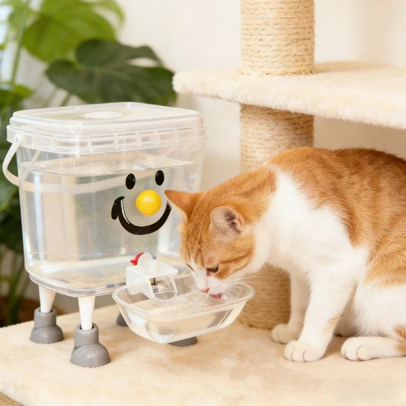 Automatic Pet Water Dispenser, 3-liter Capacity, No Batteries or Power Needed, Easy to Clean,the Perfect Choice for Pet Lovers