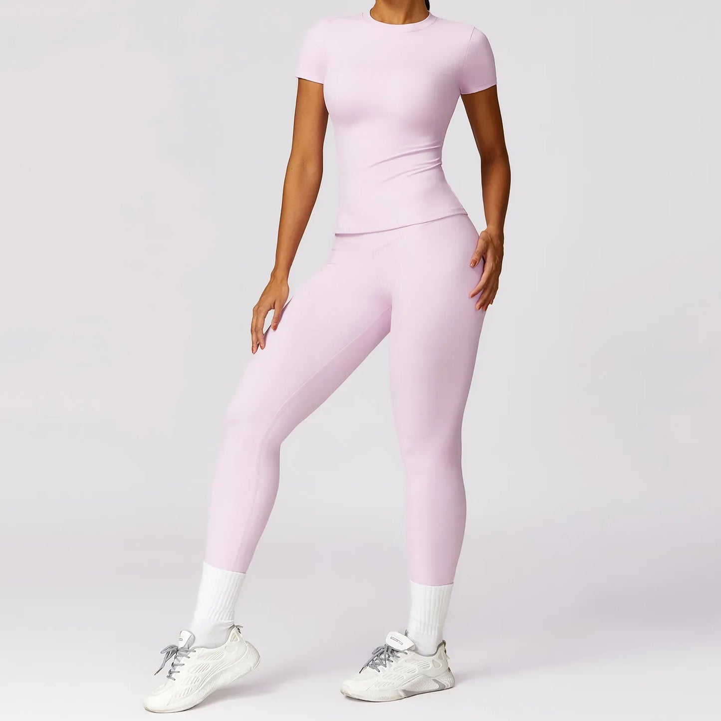 Sporty Two Piece Workout Set