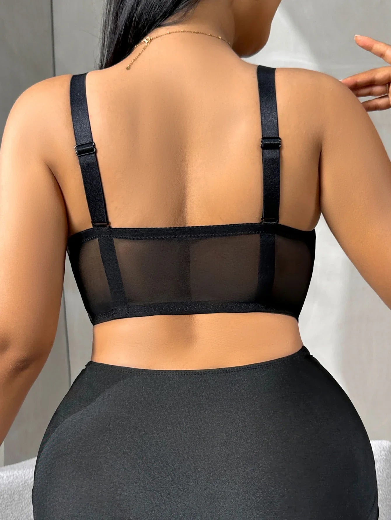 Front Buckle plus size Brassiere Embroidered Lace Splicing Push up Bra for women Thin cup Comfortable sexy bras