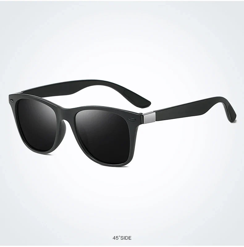 1-2-3PCS Fashion Vintage Square Unisex Driving Fishing Sunglasses Men Women Luxury Brand Designer Sun Glasses Anti-Glare Eyewear