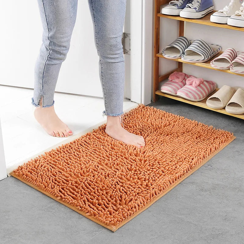 Carpet Rug Bedroom Plush Mat Room Decor Bath Rugs for Rooms Foot Carpets Living Decoration Home Floor Bathroom Kitchen Door Mats