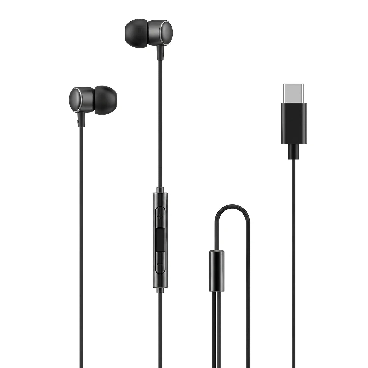 Type C Headphones For Samsung Galaxy S26 S25 S24 S23 Ultra Wired Earphones A57 A56 A55 A35 Z Fold 5G 3.5mm Jack Earbuds Headsets
