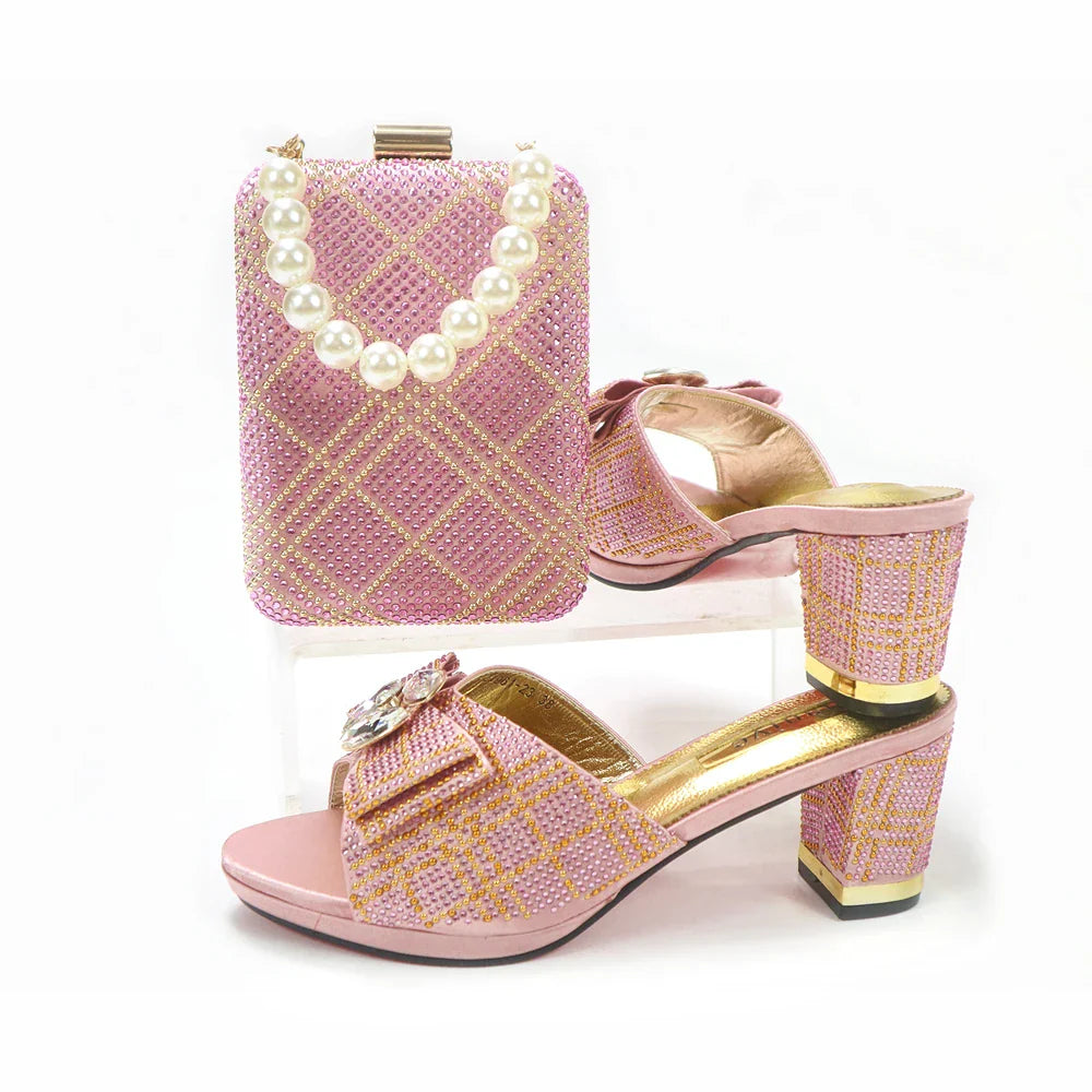 Conjunto de Zapatos y Bolso Recién Llegado HYU1-59