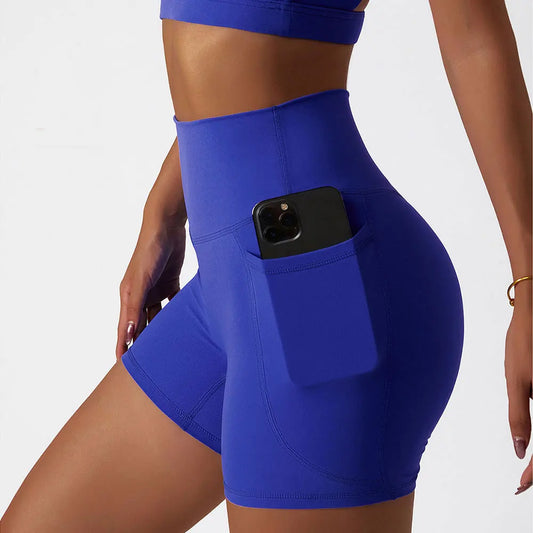 High Waisted Yoga Shorts for Women