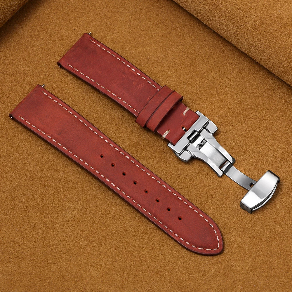 Polar Vantage, Grit X & Ignite Calfskin Butterfly Clasp Band