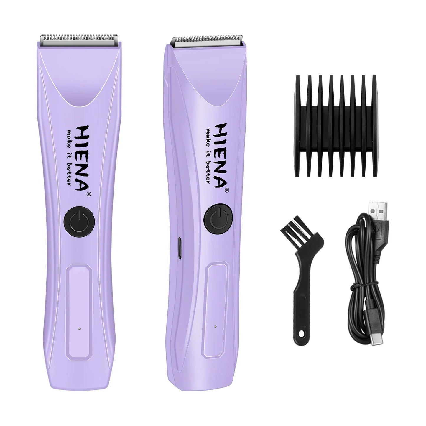 Electric Groin Hair Trimmer Pubic Hair Trimmer Body Grooming Clipper for Woman and men Bikini Epilator Rechargeable Shaver Razor