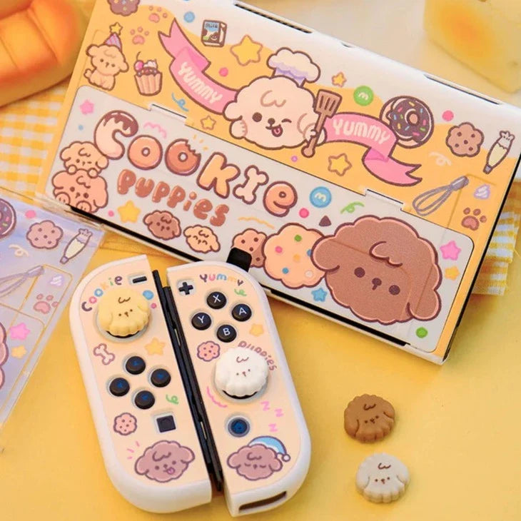 Funda para Nintendo Switch de perritos de galleta