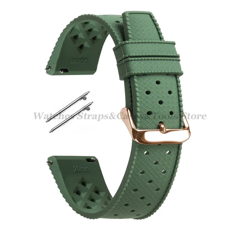 Suunto Race, Vertical & 9 Peak Tropic-Style Silicone Band