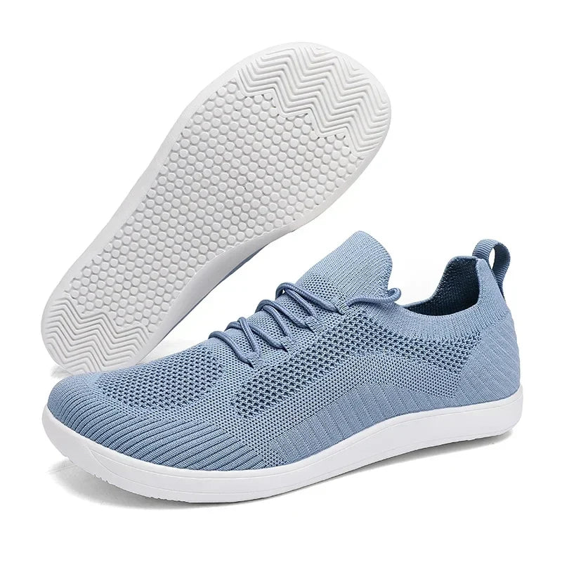 Men's Wide Toe Minimalist Sports Shoes Breathable and Comfortable Hiking Shoes Breathable Black Fitness Running Women's Shoes