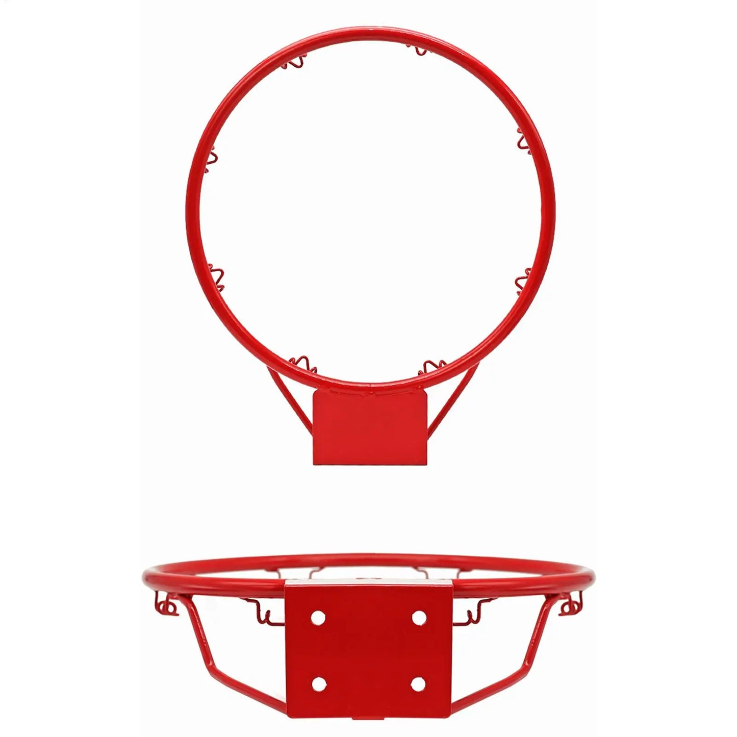 Basketball Hoop 32cm Wall Mounted Sports Ball Hoop with Net Basketball