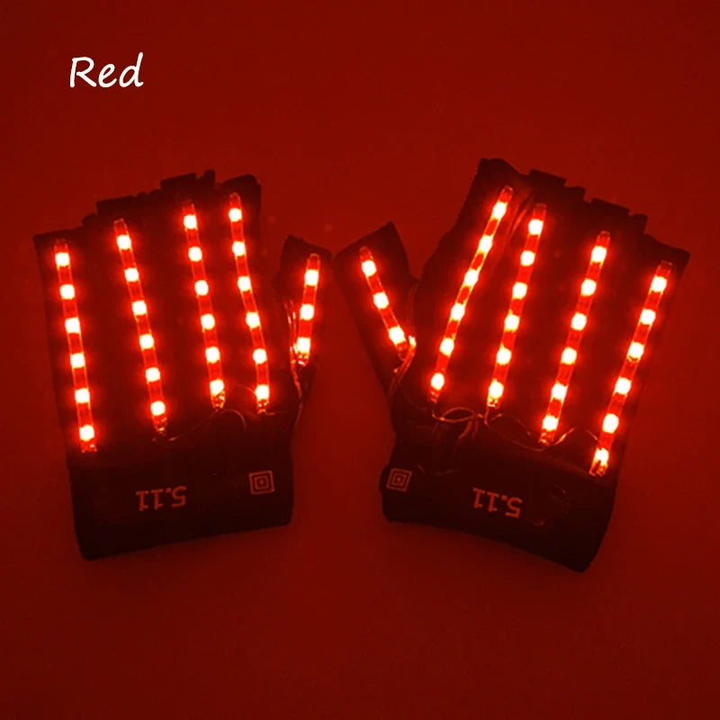 Glowing Glasses for Night Club Performers LED Glasses Party Dancing Rave Christmas 6V Led Futuristic Soldier Glasses Neon Lights