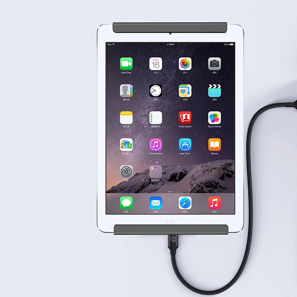Universal Wall Mounted Tablet Stand Holder Wall Mount Bracket Stabilizer Kitchen Tablet Holder For All Tablet Phones Accessories