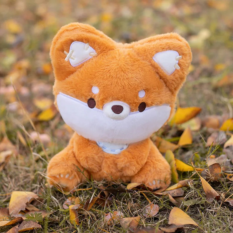 Peluche de zorro de cola grande