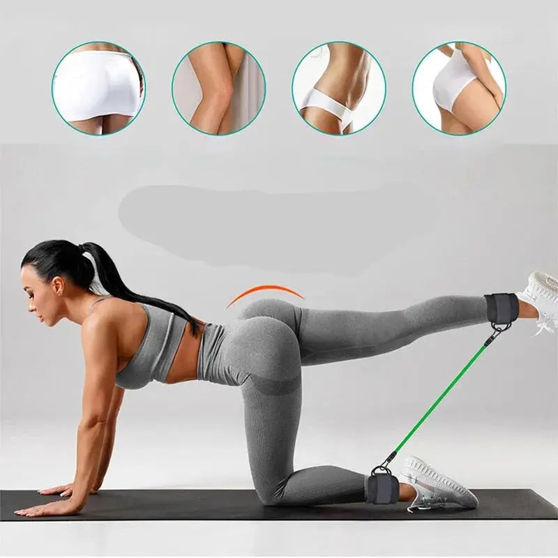 Strengthen Your Legs with Ankle Strap Resistance Bands