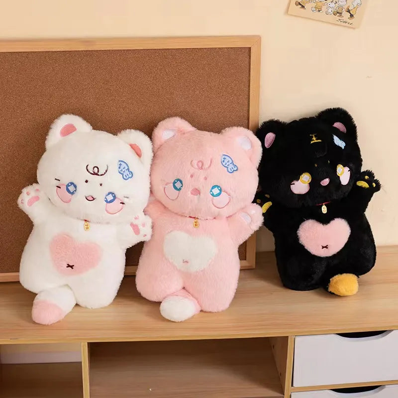 Tiernos peluches de gato