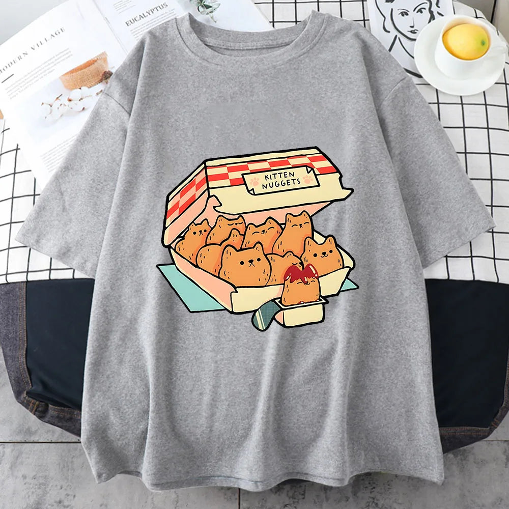 Camiseta Nuggets de Gatitos