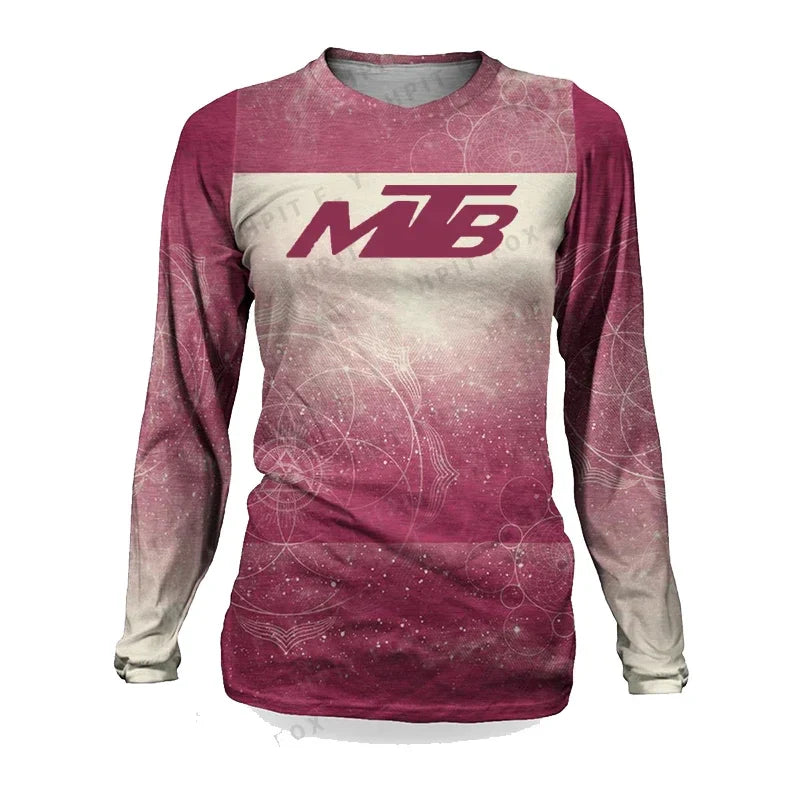 2026 New WOMEN Downhill Jerseys Mountain Bike MTB Shirts Offroad DH Motorcycle Jersey Motocross Sportwear Clothing  Bike spexcel