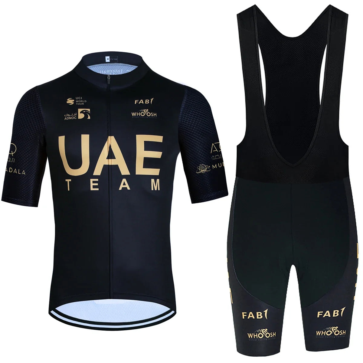 2026 New WHITE Cycling Jersey UAE Team Bike Jersey Shorts 10 Color Men Women Quick dry Ropa Ciclismo Pro Bicycle TShirt Clothing