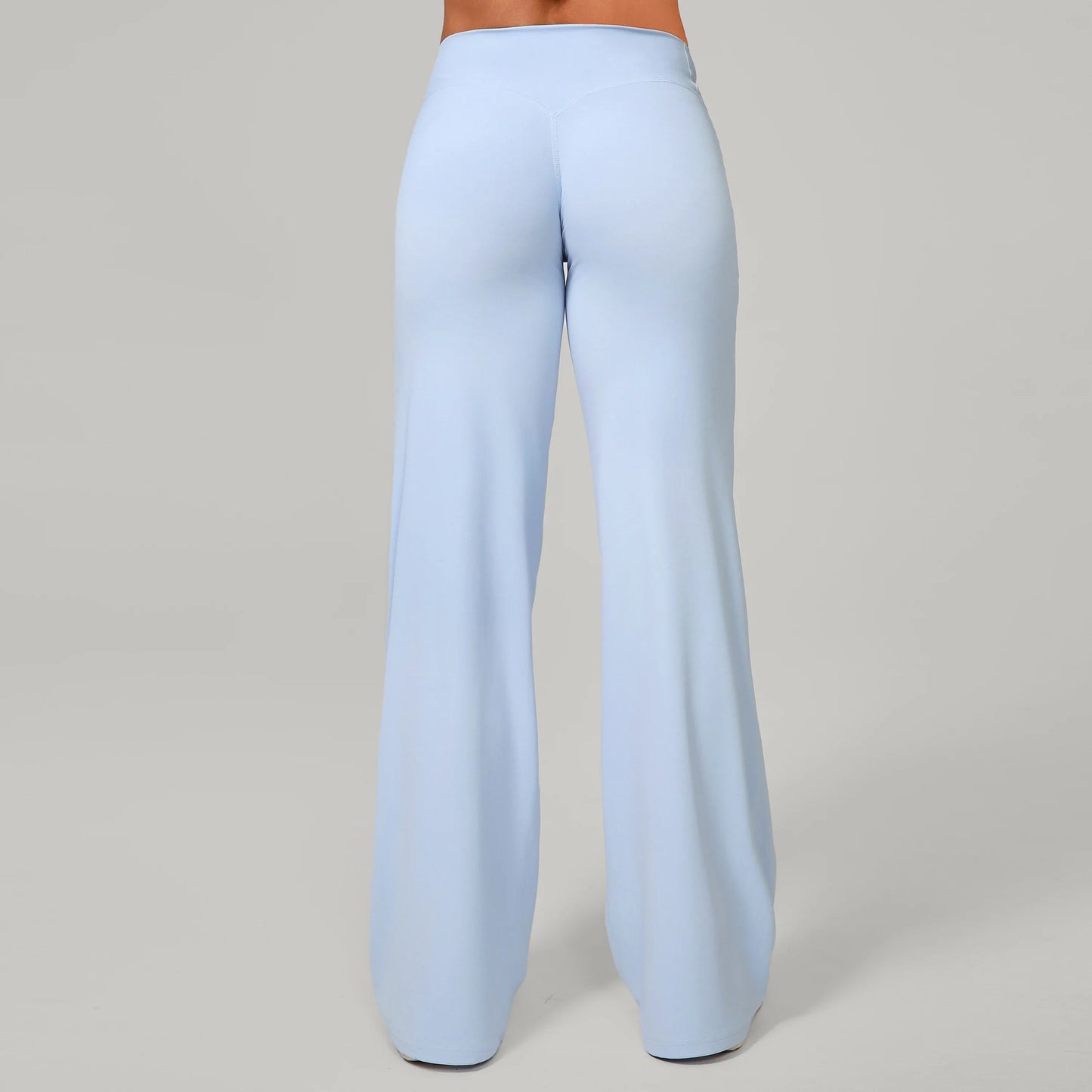 Women Straight Yoga Leg Bottoms Soft Stretchy Fabric Women's Yoga Pants GYM Sweat-Wicking Properties Running Sport Trousers
