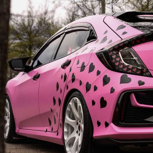 Pegatinas de coche de corazón
