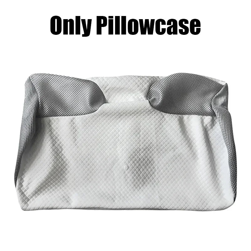 1pc Memory Foam Cervical Pillow, 2 in 1 Ergonomic Contour Orthopedic Pillow for Neck Pain Support Pillows Pillowcase replacement