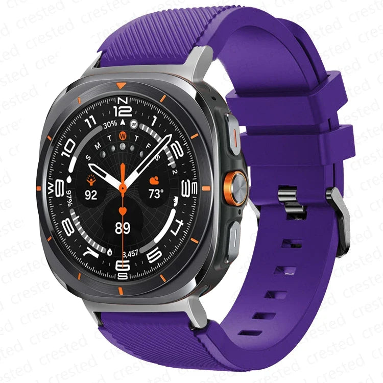 Samsung Galaxy Watch Ultra, 7, 6, 5 & FE Silicone Sport Band