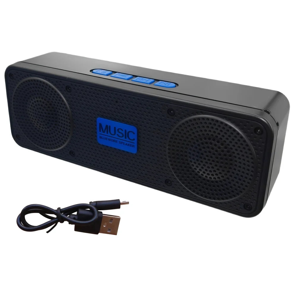Mini Bluetooth-Compatible Speaker Wireless Smart Portable Speakers For Mobile Phone Audio Computer Convenient Radio