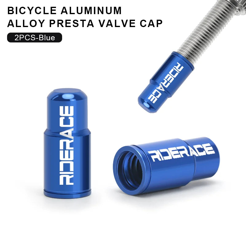 2/4/10Pcs Bicycle Tire Valve Cap Dustproof Lightweight Aluminum Alloy MTB Road Bike Tube Tyre Gas Nozzle Cover For FV Presta