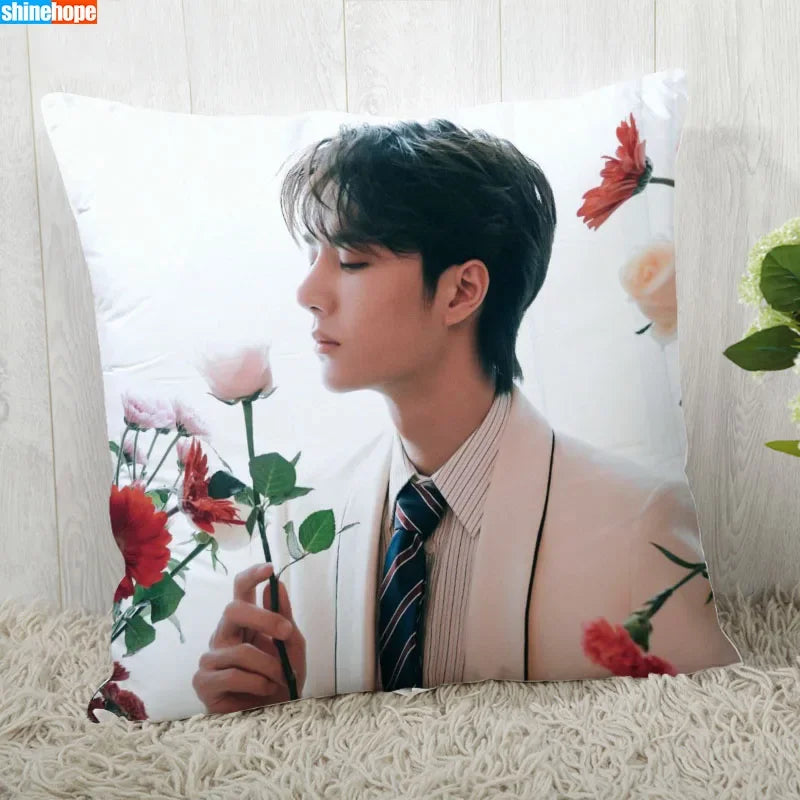 Custom Pillow Cover – YiBo Wang Modern Decorative 45x45cm Pillowcase