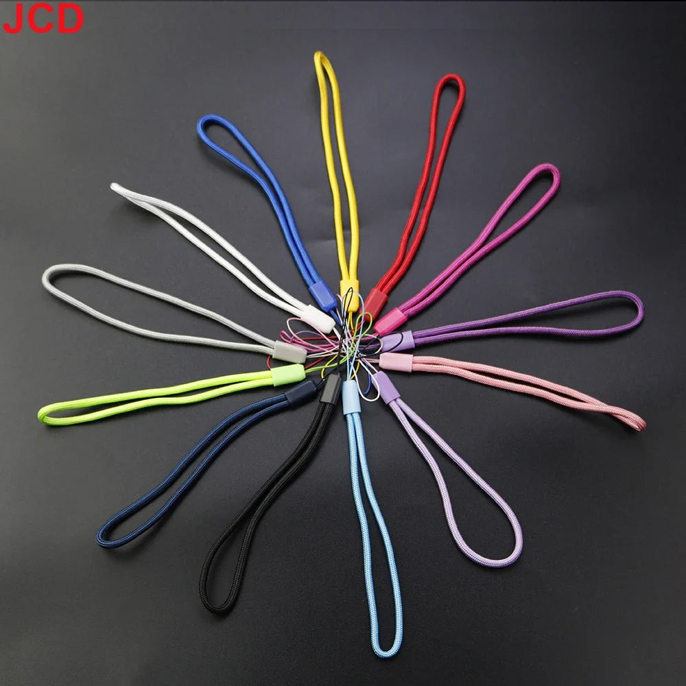 1pcs Hand Wrist Lanyard Strap String Short Grip Lanyard For GBA SP GB GBC GBM GBP DIY Braided Lariat Lanyard Wrist Hand Rope