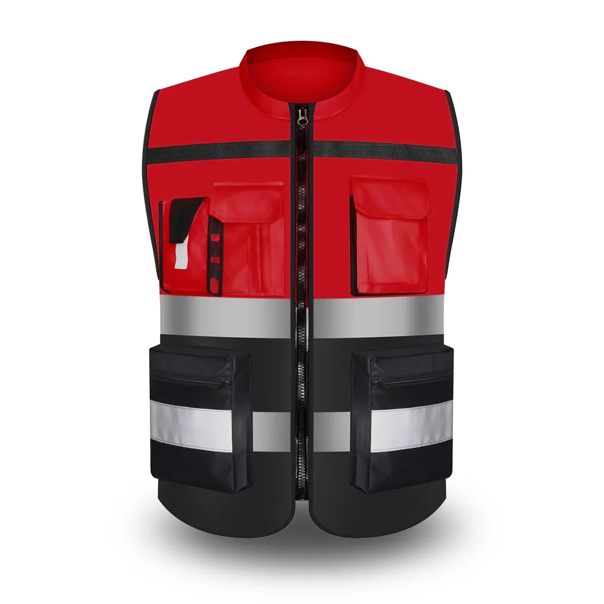 Reflective Construction Vest Improved Visibility, Enhanced Safety