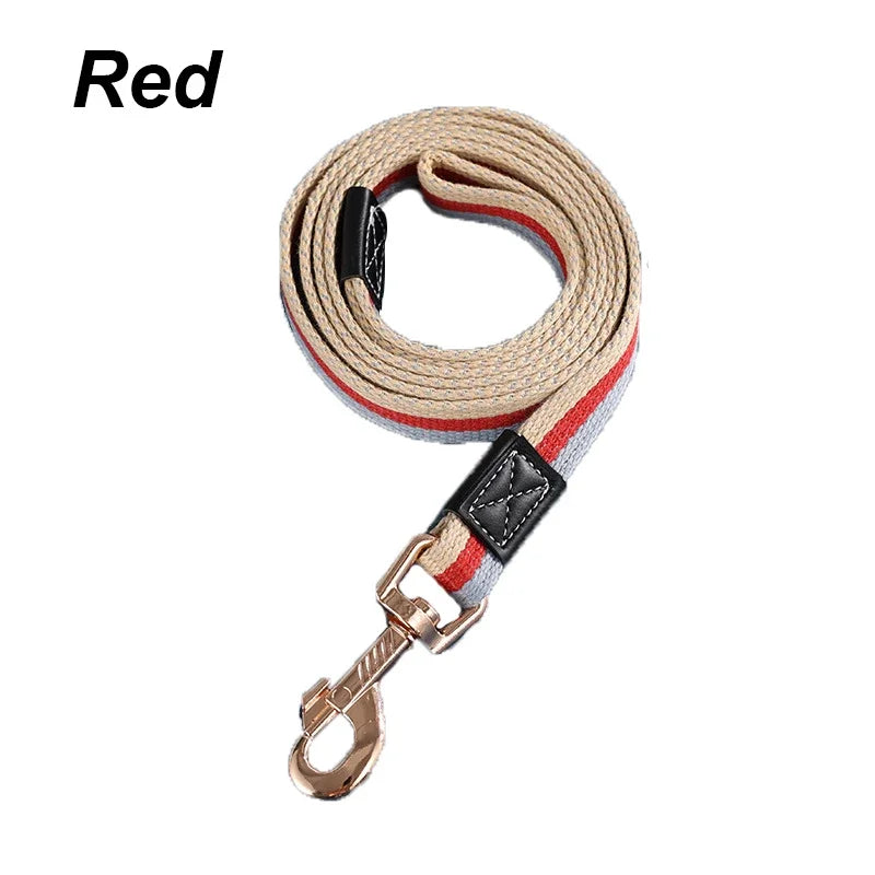 1/2PCS Pet Canvas Leash Leash Leash Dog Walking Leash Dog Chain Dog Leash Dog Leash Dog Training Leash