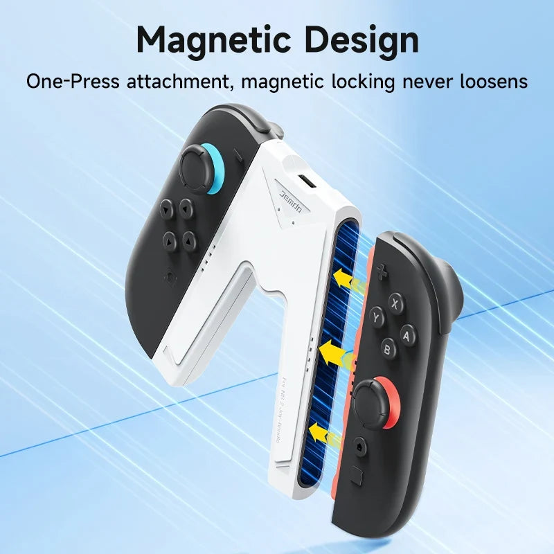 Suitable for Switch2 handle grip, Joy-con2 charging station, game console connection accessories, to enhance the grip experience
