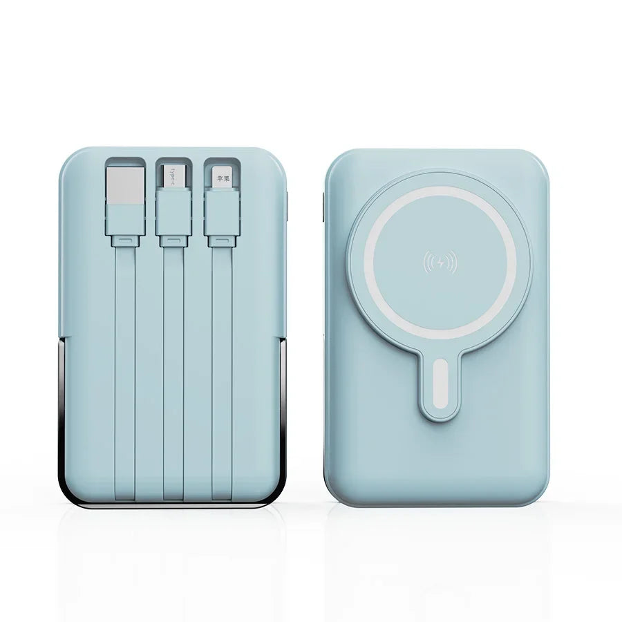 10000mah Magnetic Wireless Portable Power Bank, 22.5w Fast Charging