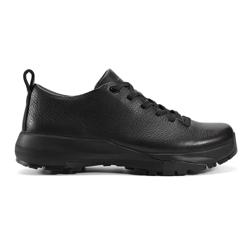 Men Sports Running Shoes Outdoor Walking Soft Casual Sneakers Fashion Designer Genuine Leather Sneaker Waterproof Shoes Men