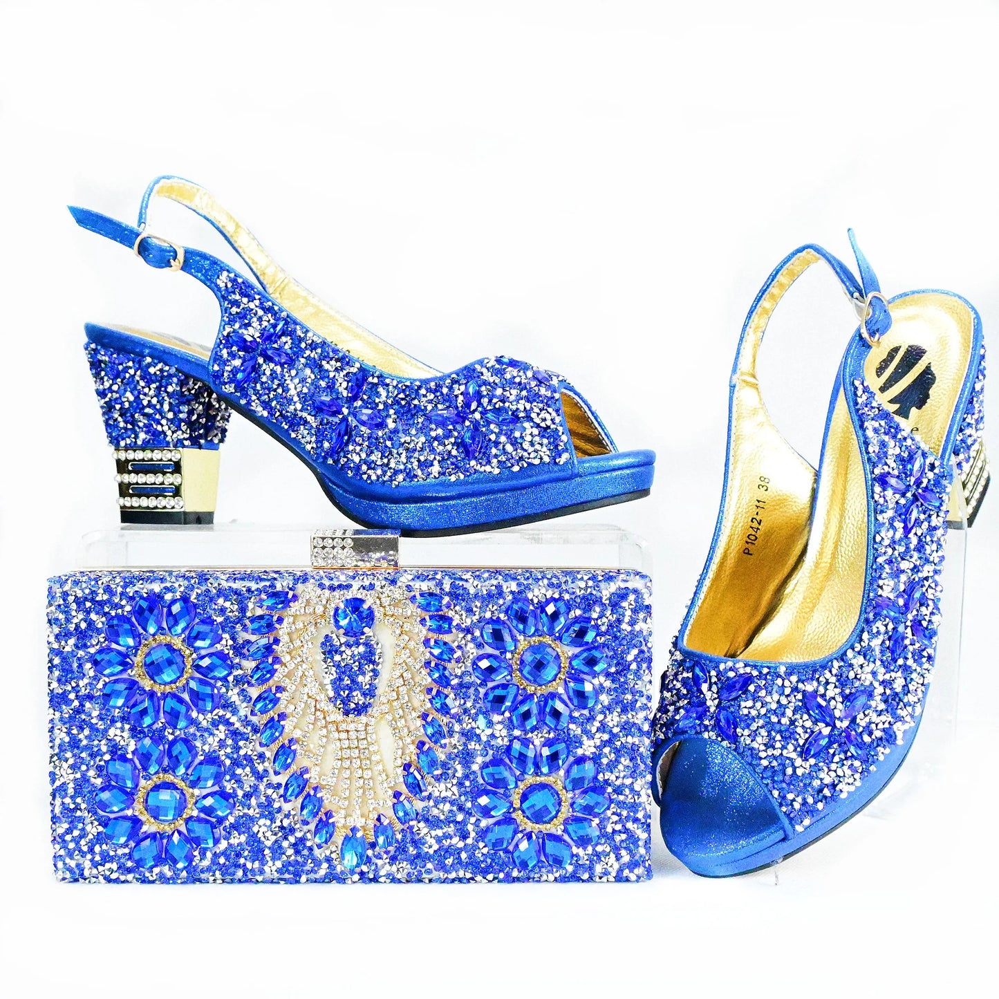 Nuevo Set de Zapatos y Bolso de Llegada, Sets Africanos HAS1-9