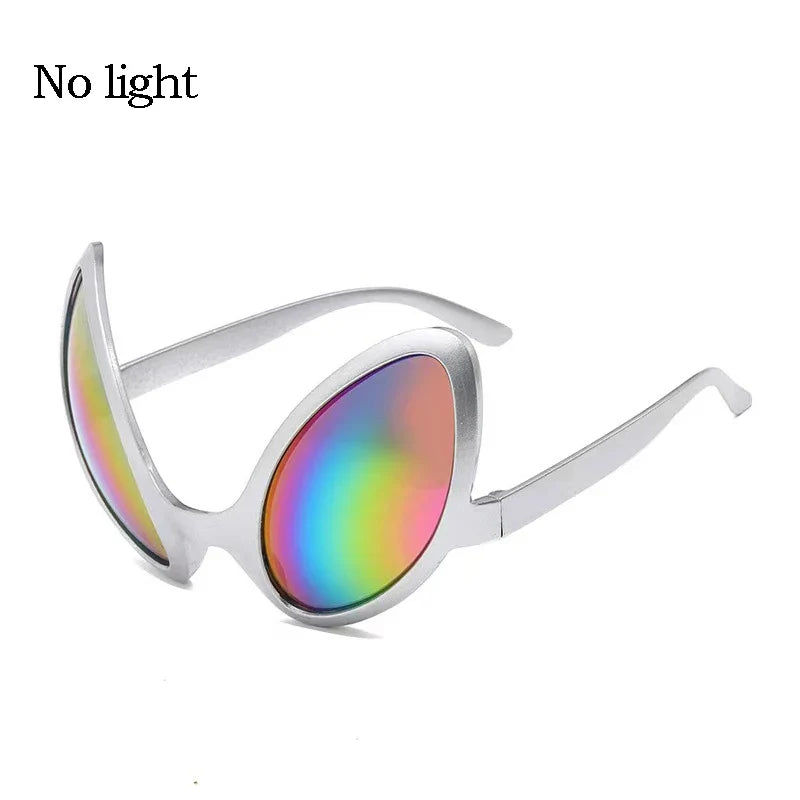Glowing Glasses for Night Club Performers LED Glasses Party Dancing Rave Christmas 6V Led Futuristic Soldier Glasses Neon Lights