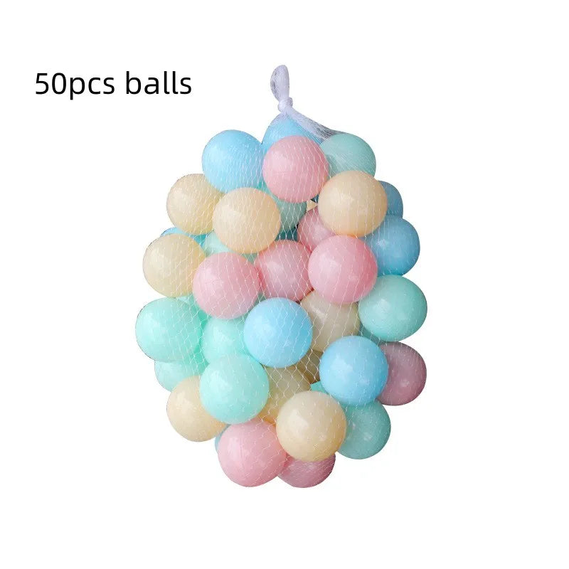 120cm Kids Playpen Playground Baby Tent Ball Pool with Basketball Hoop