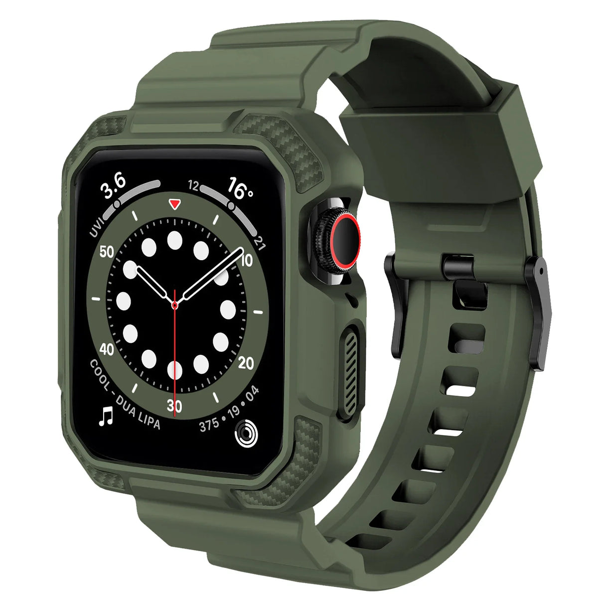 Apple Watch Series 1–3 Rugged TPU Band with Built-in Case