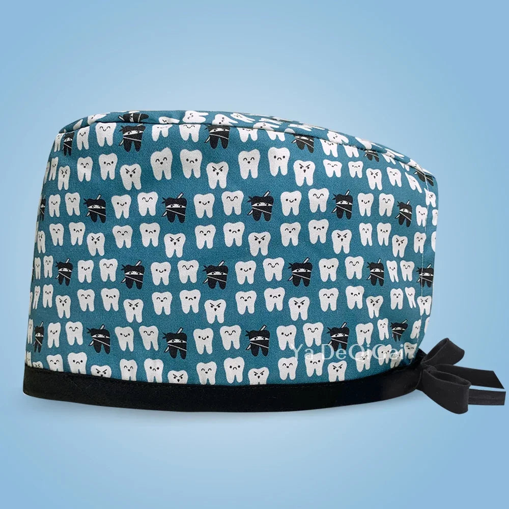 Gorro Quirúrgico Estampado de Dibujos Animados