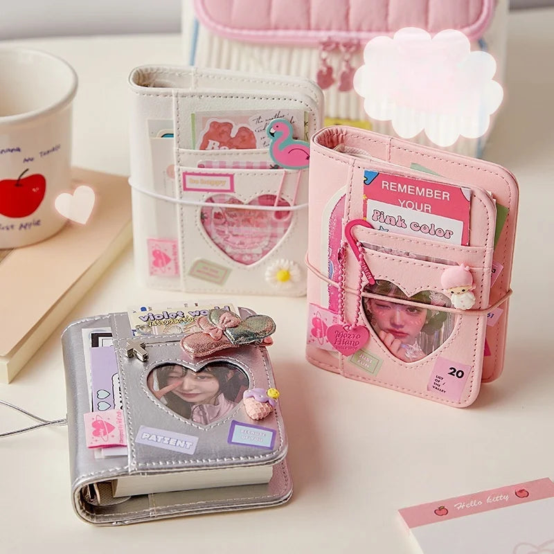 Mini álbum de anillas Peekaboo Heart